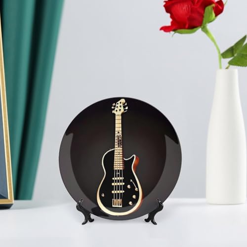 Plato decorativo de porcelana Bone China 6 pulgadas miniatura 6