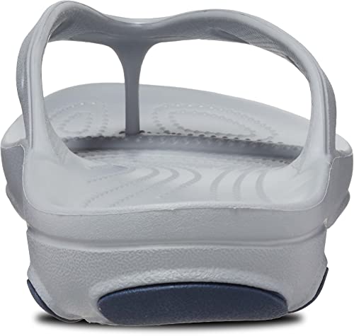 Crocs Unisex-Adult Classic All Terrain Flip Flops, Light Grey, 3 Men2