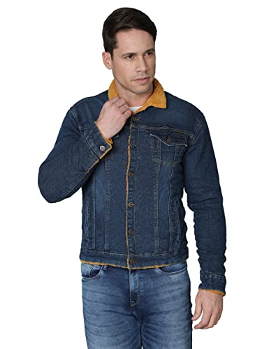 Image of Pure Cotton Enzyme Washed Biker Jacket /Casual Jacket - Black /Grey