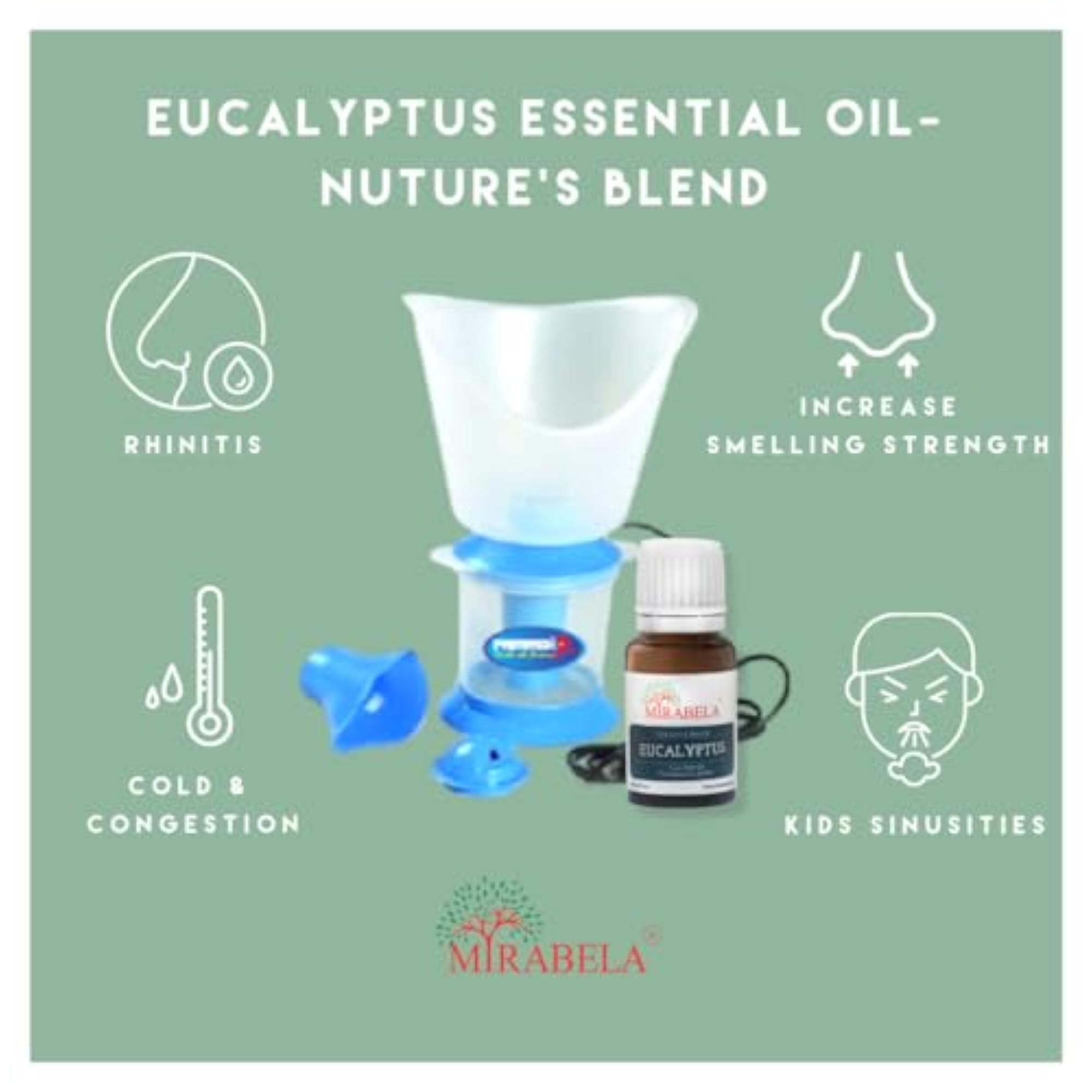 Eucalyptus Essential Oil, 100% Pure, 5ml
