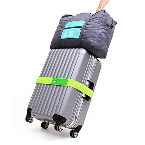 Image of KPS Travel Foldable Nylon Duffle Tote Bag Portable Waterproof Handbag Folding Sport Weekend Shopping Luggage Bag Gym Sports Bag
