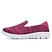 CHOKNESS Women's Walking Shoes Slip on Fashion Sneaker with Support Flats (10, Purple)