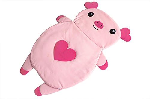 Baby Slummer Bag, Cotton 0-6 Month Baby Slummer Bag, Baby Anti-Kicking Bag (Pink)