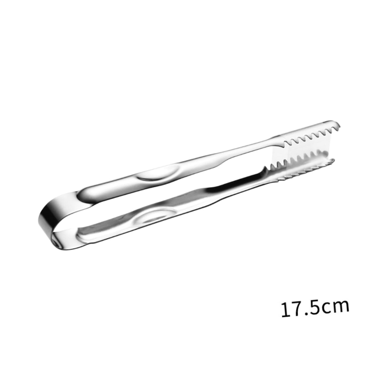 STOBAZA Stainless Ice Tongs Bulk 3 Piece Set for Sugar Cubes Ice Cubes and Lemon Slices