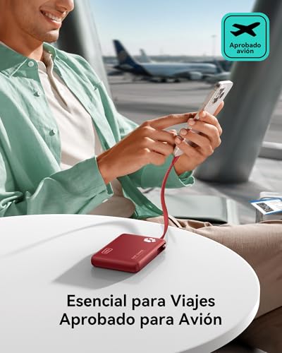 Bateria Externa Carga Rapida INIU 45W con Cable Tipo C Bidireccional 5