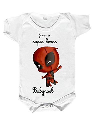 Body Bebe Humour Je Suis Un Super Heros Babypool Un Superbe Fanart De Deadpool Amazon Fr Handmade Body Bebe Humour Je Suis Un Super Heros Babypool Un Superbe Fanart De Deadpool Amazon Fr Handmade