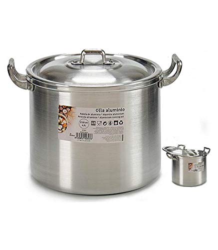 BigBuy Home Olla De Cocción Lenta Aluminio (22 X 18 X 26 Cm)