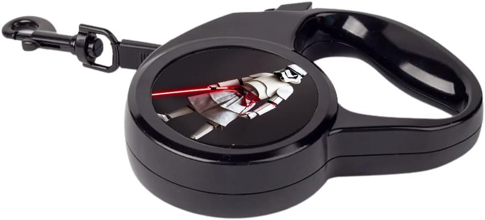 Warrior Design Retractable Pet Leash - Samurai Leash - Robot Dog Leash - 118 inches