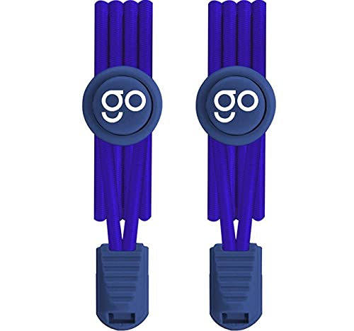 Go TIE LESS( Version 2nd Elastic No Tie Shoelaces, One Size Fits All, for Kids and Adults, Elastic No Tie Shoe Laces