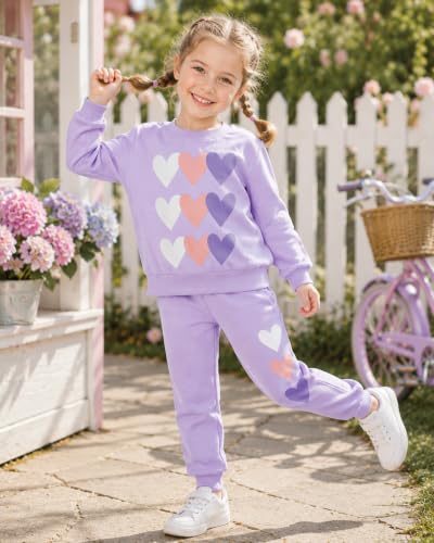 Image of Girls 2 Piece Outfits Toddler Girls Leopard Print T-Shirt and Leggings Set School Outfits Girl Clothes Fall Sets