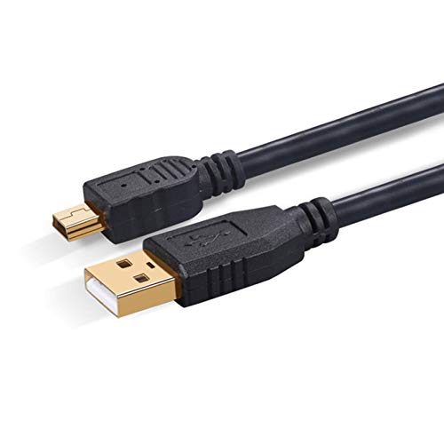 80% Off Discount Mini USB Cable USB 2.0 A to Mini-B 5 Pin, BolAAzul Mini USB Data Sync & Charger Cable W/Ferrite Core, USB PC Charger Charging Cable Cord for TI-84 Plus CE Graphing Calculator MP3/MP4/GPS, etc.