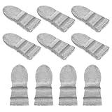 NUOBESTY 10 Stück Teiliges Stahlkeil Hammer Axtgriff Robustes Metall zur Griffverstärkung Einfache...