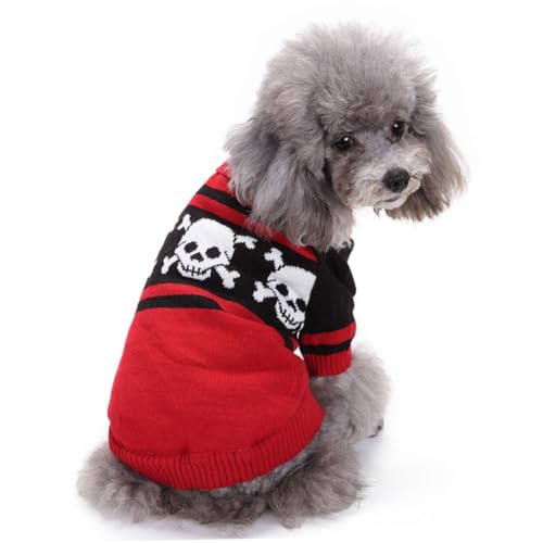 Disfraz de perro Halloween CALAVERA talla XL miniatura 5