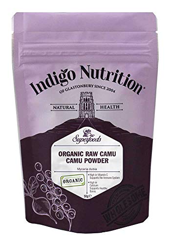 Indigo Herbs Polvo de Camu Camu Orgánico Crudo 50g Cover