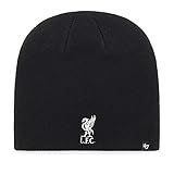 Liverpool FC - Authentic EPL Brand Black Knitted Beanie Hat