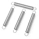 GUNGY Zugfedern mit Haken Edelstahl Zugfeder Spannfeder 90mm Außendurchmesser 12mm Drahtdurchmesser 1,1 mm Maximale Zugkraft 2,00kg 1,1x12x90mm 4 Stück