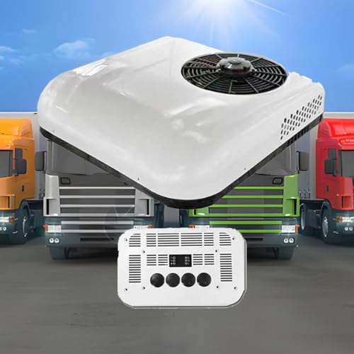 Aire acondicionado para camion 24V electrico de estacionamiento blanco