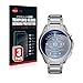 savvies Protector Cristal Templado Compatible con Emporio Armani Connected Exchange AXT2000 (3 Unidades) Protector Pantalla Vidrio, Protección 9H,