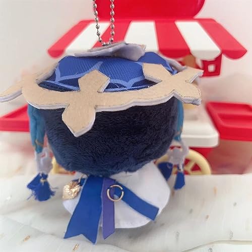 Kpptyder anime figura de pelúcia scaramouche plushie boneca travesseiro decorativo cosplay adereços