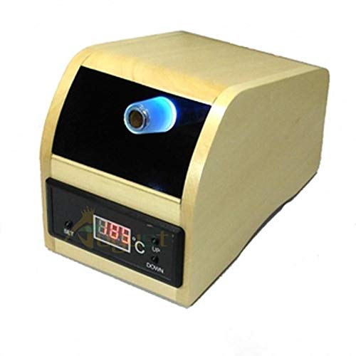 Alician Electronic for Fashion Home Digital Herbal Aromatherapy Vaporizer Wood Color U.S. Regulation