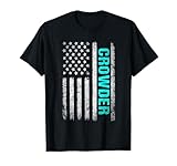 Crowder Name American Flag - Crowder Last Name T-Shirt