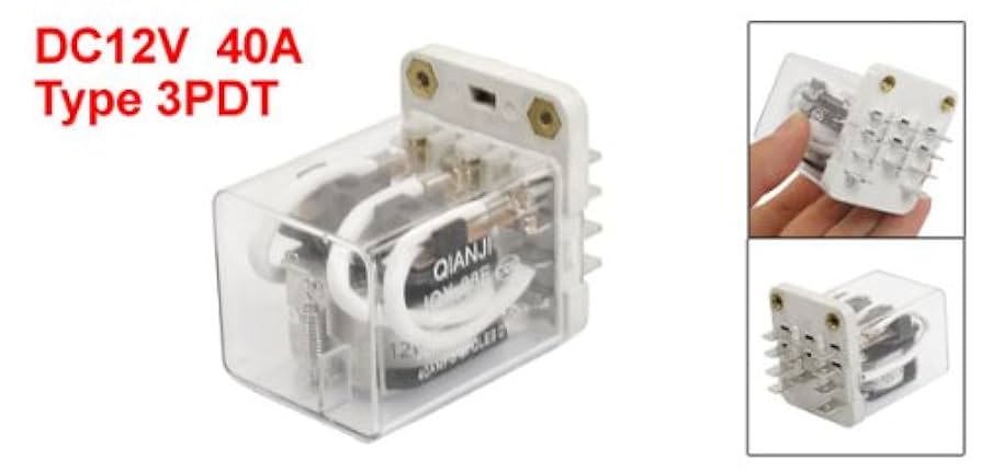 Amazon.com: uxcell JQX-38F DC 12V Coil 11 Pin 3PDT Power