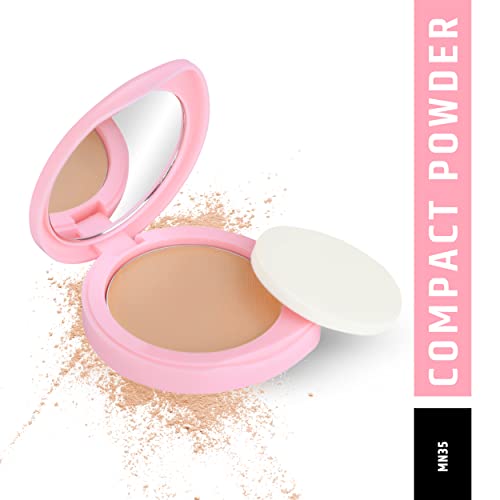 Image of INSIGHT Mineralized Pressed Powder|Buildable Coverage| Blendable Formula| Long-Lasting Finish | Mattifies & Controls Shine | Suitable for All Skin Types |MN35-9g