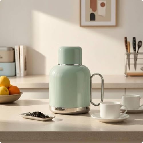 Termo de té portátil predolo para mantener tus infusiones calientes en la oficina o viajando 3