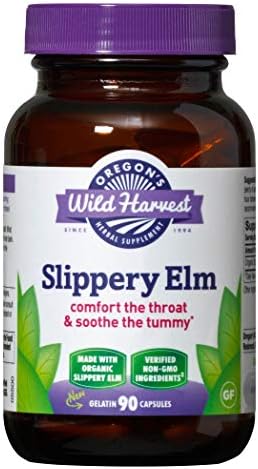 Oregon's Wild Harvest Slippery Elm Organic Capsules