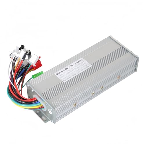 Silscvtt Brushless Motor Speed Controller 48-72V 2000W Scooter Controller DC Replacement for E-Bike Scooter Motor Controller