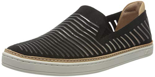 UGG Womens Sammy Breeze Sneaker, Black, Size 10