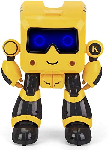 Zhangl Outdoor Educational Toys,Remote Control Robot Robot Rc Remote Control Intelligent Robot Intelligent Programming Gesture Sensing Robot Dancing Singing Walking Toy with Rechargeable Battery for C