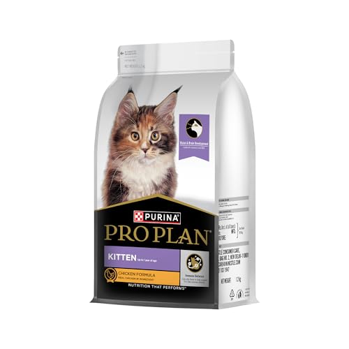 Image of PRO Plan Kitten Dry Food with Chicken, 1.2kg Pack