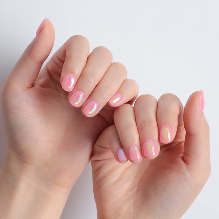 Miniatura 6 de Dashing Diva Tiras de uñas Glaze - Paquete de mini lámpara LED y rocío rosa
