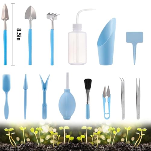Mélange de terreau propre grâce au kit de jardinage avec tapis étanche de sol - 8