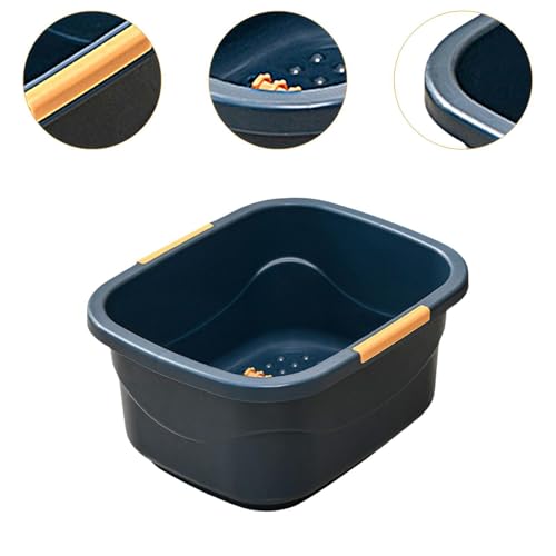 Cubeta para Baño de Pies Azul Oscuro Grande miniatura 3