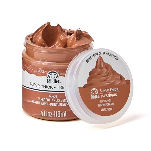 FolkArt Super Thick Acrylic Paint with a Textured...