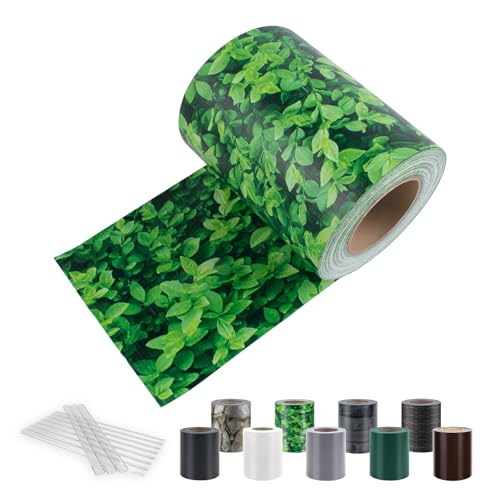 Sunnylaxx PVC Sichtschutzstreifen 35m x 19cm, 450g/m² inkl. 20...