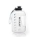 BOTTLED JOY 50oz Water Bottle, BPA Free 1.5L Kids Water Bottle Hydration with Motivational Time Marker Reminder Leak-Proof Drinking for Camping Sports Workouts and Outdoor Activity