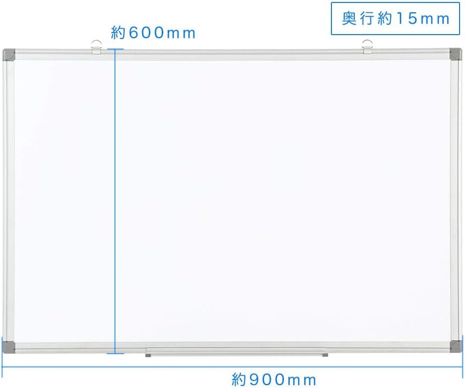 Amazon | ホワイトボード 壁掛け マグネットボード幅900×高さ600mm