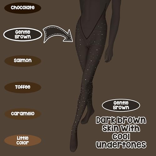 Image of High Side VCUT Carnival Stockings | V-Cut Carnival Fishnet Tights for Black Brown Women | Choose Color