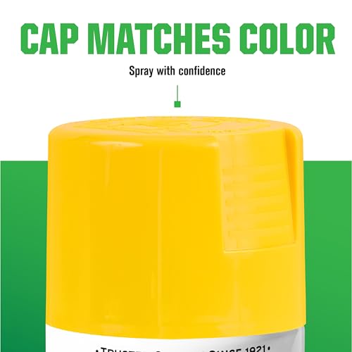 Image of Rust-Oleum 280129-6PK Farm & Implement Spray Paint, 12 oz, JD Yellow, (Pack of 6)