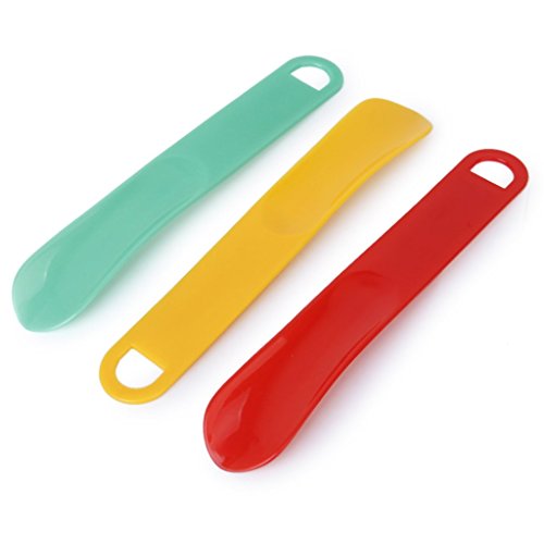 SODIAL(R) 1 pezzo di calzascarpe plastica