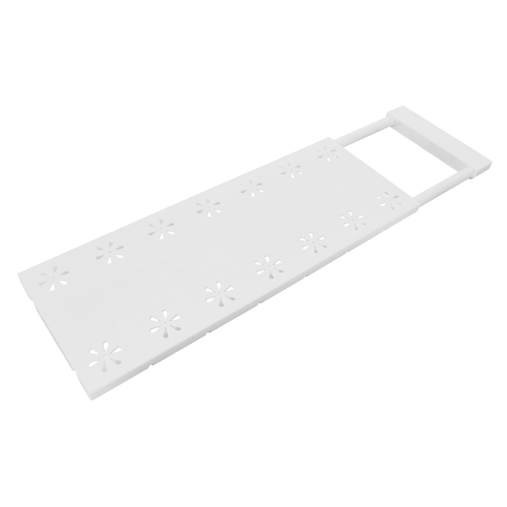 DECHOUS Adjustable Closet Shelves Expandable Storage Rack Closet Tension Shelf Organizer Plastic
