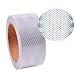 Produktbild Reflektierendes klebeband, 10 M * 5 cm Wasserdicht Reflektierende Aufkleber, Selbstklebende Sicherheitsband für Auto Lkw Motorrad Boot Fahrradanhänger Camper Balance Kinderwagen Helme auf Nacht (weiß)