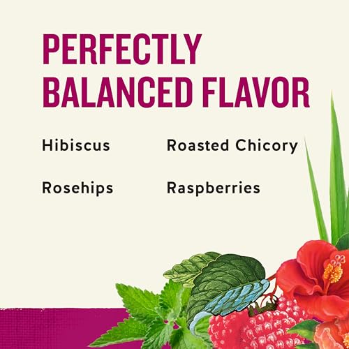 Celestial Seasonings Raspberry Zinger Herbal Tea, Caffeine Free, 20 Tea Bags Box, (Pack of 6) - Image 4