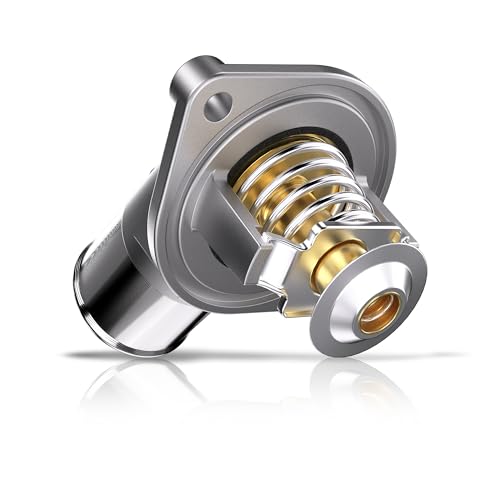 Thermostat Housing Assembly Compatible with Chevy/GMC/Cadillac/Isuzu/Hummer/Pontiac 2000-2003 Suburban Tahoe Yukon 2003 Express Silverado Replaces 902-700 12562740