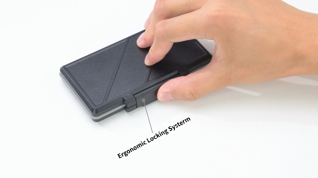 Custodia Stagna Per Memory Card 12 Slot Per SD SDHC SDXC Micro SD LUX
