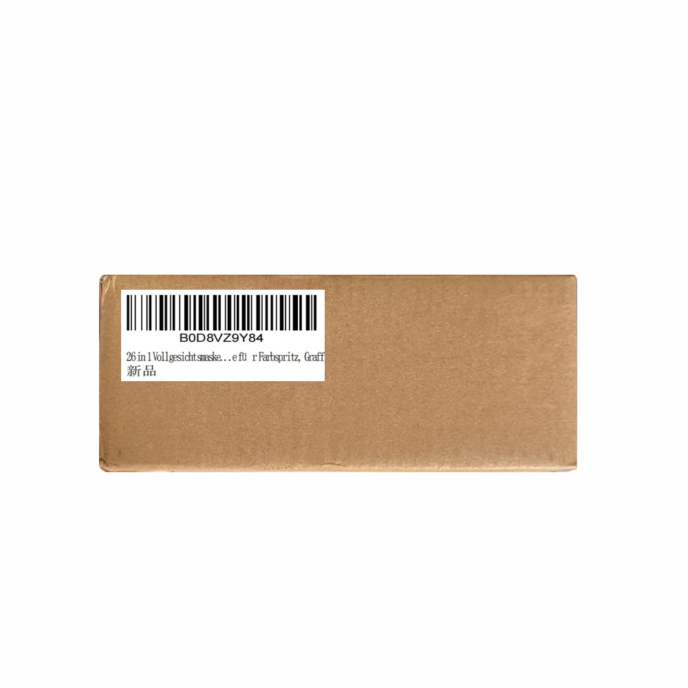 Mascarilla de cara completa, con filtro de protección de objetivo, máscara de pintura para pulverización de color, vapor orgánico, polvo, máscara de pintura para pulverización de pintura, grafito