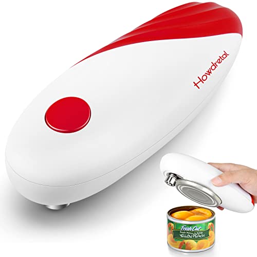 Electric Can Opener, Automatic Can opener, Safe Smooth No Sharp ...